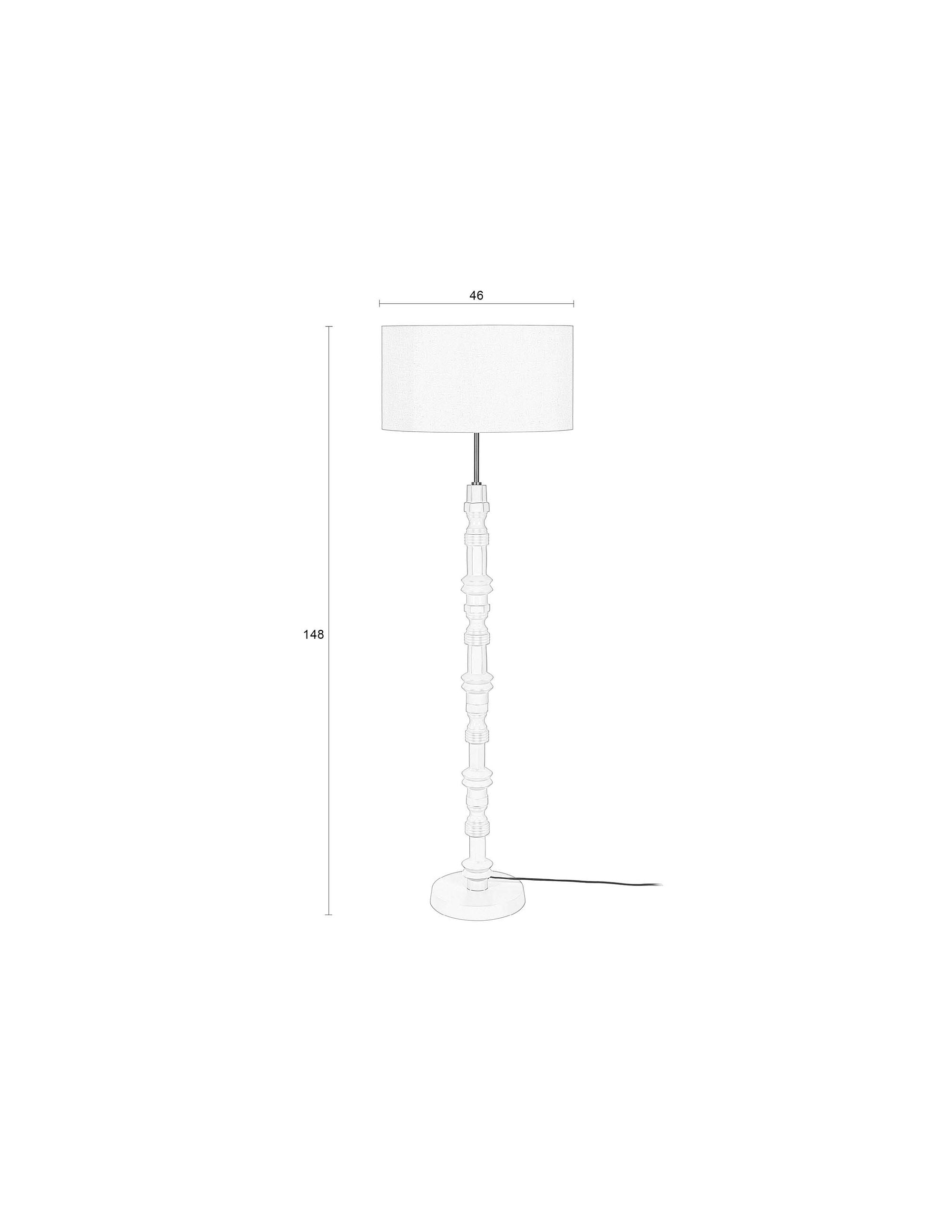 Zuiver Totem Beige Floor Lamp